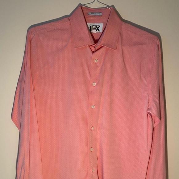 Express Pink Button-Down - Picture 2 of 4